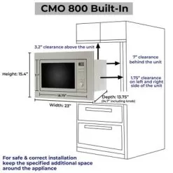 Equator Compact Combo Microwave + Oven 0.8 Cu.ft. Free Standing Or Built-in Stainless - Stainless Steel 24 Equator Compact Combo Microwave + Oven 0.8 Cu.ft. Free Standing Or Built-in Stainless - Stainless Steel -Appliance Shop 25f62fd2 43c1 4c18 a4d0 383d2138a301