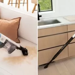 Shark - Cordless Pro Stick Vacuum With Clean Sense IQ And Odor Neutralizer, PowerFins Plus Brushroll - Light Blue -Appliance Shop 2608bf3a 811e 5bf3 b1ab 559863dbb964