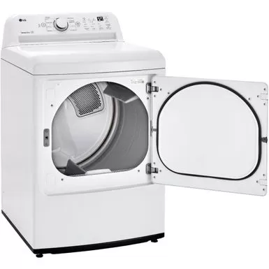 LG - 7.3 Cu Ft Electric Dryer With Sensor Dry - White 16 LG - 7.3 Cu Ft Electric Dryer With Sensor Dry - White - Image 14