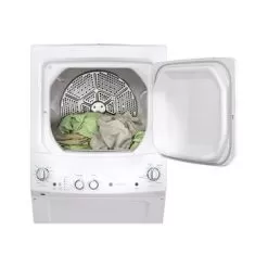 GE - Unitized Spacemaker 3.8 Cu. Ft. 11-Cycle Washer And 5.9 Cu. Ft. 4-Cycle Electric Dryer Combo -Appliance Shop 26466c0c 768d 4b62 a864 6ea53e189fd0