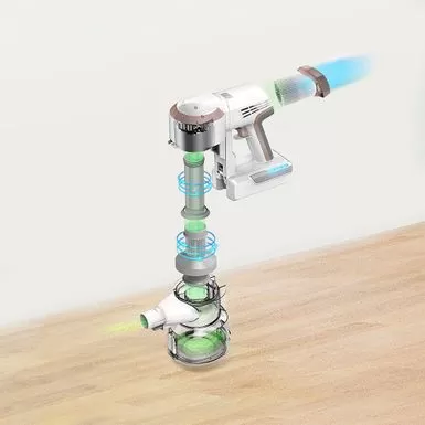 Tineco - PWRHERO 10S Cordless Stick Vacuum - Rose Gold 11 Tineco - PWRHERO 10S Cordless Stick Vacuum - Rose Gold - Image 9