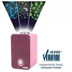 GermGuardian AC4150PCA Pink HEPA Air Purifier And Projector - Pink
