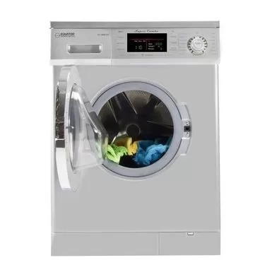 All-in-One 13 Lbs 1200 RPM Compact 2016 Combo Washer Dryer - Silver 4 All-in-One 13 Lbs 1200 RPM Compact 2016 Combo Washer Dryer - Silver - Image 2