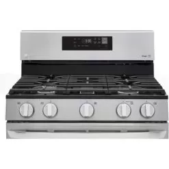 LG 5.8-Cu. Ft. Gas Smart Range With EasyClean, Stainless Steel -Appliance Shop 2772160e 02e1 454d 973a 37a3fddcd087