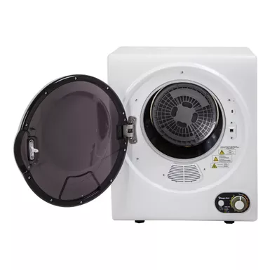 Magic Chef 1.5 Cu.ft. White Compact Electric Dryer 4 Magic Chef 1.5 Cu.ft. White Compact Electric Dryer - Image 2