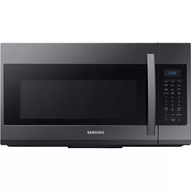 Samsung - 1.9 Cu. Ft. Over-the-Range Microwave With Sensor Cook - Black Stainless Steel 3 Samsung - 1.9 Cu. Ft. Over-the-Range Microwave With Sensor Cook - Black Stainless Steel