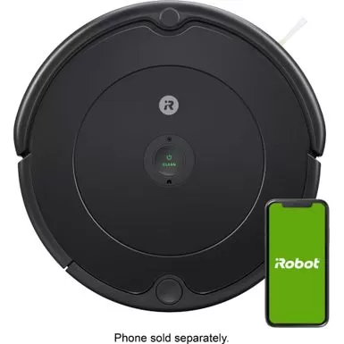 IRobot - Roomba 694 Wi-Fi Connected Robot Vacuum - Charcoal Grey 5 IRobot - Roomba 694 Wi-Fi Connected Robot Vacuum - Charcoal Grey - Image 3