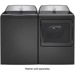 GE Profile - 7.4 Cu. Ft. Smart Electric Dryer With Sanitize Cycle And Sensor Dry - Diamond Gray -Appliance Shop 28cac97e e81d 5d76 9208 2a09714cd218