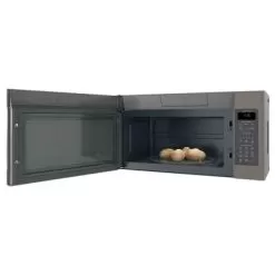 GE 1.9 Cu. Ft. Slate Over-the-Range Microwave -Appliance Shop 28d005b4 6821 4a9d 808a dcf43f185ee1