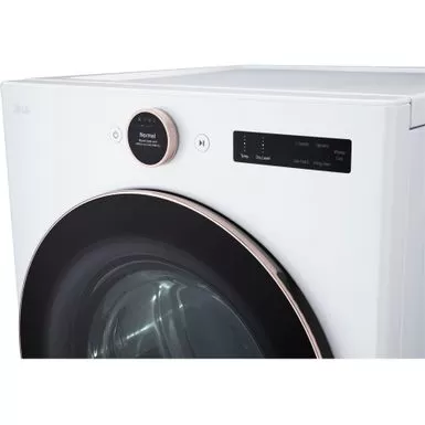 LG - 7.4 Cu. Ft. Smart Electric Dryer With Steam And Sensor Dry - White 17 LG - 7.4 Cu. Ft. Smart Electric Dryer With Steam And Sensor Dry - White - Image 15
