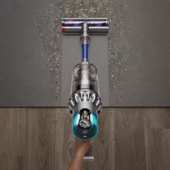 Dyson - Gen5 Outsize Cordless Vacuum - Nickel/Blue -Appliance Shop 2910edf5 a661 46ae 8ed8 e8207ad39a3d
