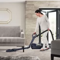 Shark - Canister Pet Bagless Corded Vacuum - Navy/Silver -Appliance Shop 29f71cfa 9eb3 5714 9118 e5b6b19ae469