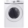 Samsung Ada 7.5 Cu. Ft. White Gas Dryer With Sensor Dry