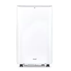 NewAir - 500 Sq. Ft. Portable Air Conditioner, 13,500 BTUs (10,000 BTU, DOE), Easy Setup Window Venting Kit And Remote Control - White