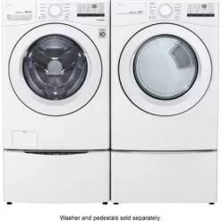 LG - 7.4 Cu. Ft. Stackable Electric Dryer With FlowSense - White -Appliance Shop 2a9f9bd3 b1e3 50fd 9310 03a2bf08ba77