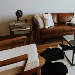 Sharper Image - SPIN 10 Oscillating Table Fan - Black -Appliance Shop 2acab330 5aa2 5408 acc5 da8bba4c7118