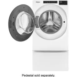 Whirlpool - 4.5 Cu. Ft. High-Efficiency Stackable Front Load Washer With Steam And Tumble Fresh - White -Appliance Shop 2acd9309 2a7b 5895 a956 4bd3e530723e