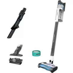 Shark - Cordless Pro Stick Vacuum With Clean Sense IQ And Odor Neutralizer, PowerFins Plus Brushroll - Light Blue -Appliance Shop 2cdb7e71 6d4a 5d83 866a ae79819fab55