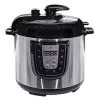 SPT EPC-14DA: 6-Quart Digital Stainless Steel Electric Pressure Cooker, BLACK