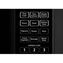 Insignia™ - 1.1 Cu. Ft. Microwave - Black -Appliance Shop 2d87de36 f24c 55de b14a cf61527c4d90