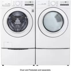 LG - 4.5 Cu. Ft. High Efficiency Stackable Front-Load Washer With 6Motion Technology - White 35 LG - 4.5 Cu. Ft. High Efficiency Stackable Front-Load Washer With 6Motion Technology - White -Appliance Shop 2e0d66fb 0939 50a7 880c 9d3a85bf4183