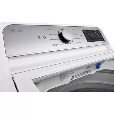 LG - 5.3 Cu. Ft. High-Efficiency Smart Top Load Washer With 4-Way Agitator And TurboWash3D - White 14 LG - 5.3 Cu. Ft. High-Efficiency Smart Top Load Washer With 4-Way Agitator And TurboWash3D - White - Image 12