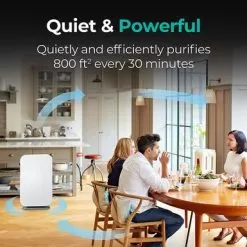 Alen - BreatheSmart 45i Air Purifier With Pure, True HEPA Filter For Allergens, Dust, Mold And Germs - 800 SqFt - White -Appliance Shop 2e8e3960 28bc 58bf af70 a5ab6e3d5517