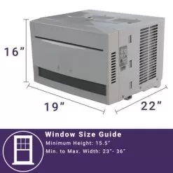 12,000 BTU Window Air Conditioner, Sleek Design, Energy Star -Appliance Shop 2eb047a9 ee1a 46e7 8625 35393254b027