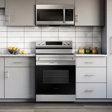Samsung - 6.3 Cu. Ft. Freestanding Electric Range With WiFi And Steam Clean - Stainless Steel 12 Samsung - 6.3 Cu. Ft. Freestanding Electric Range With WiFi And Steam Clean - Stainless Steel - Image 10