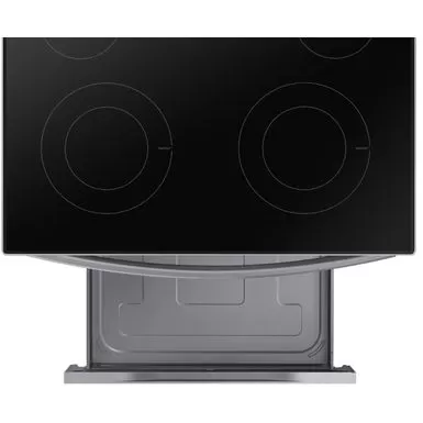 Samsung - 6.3 Cu. Ft. Freestanding Electric Range With WiFi And Steam Clean - Stainless Steel 4 Samsung - 6.3 Cu. Ft. Freestanding Electric Range With WiFi And Steam Clean - Stainless Steel - Image 2