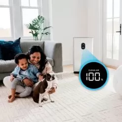 Shark - Air Purifier 6 With Anti-Allergen HEPA Filter Advanced Odor Lock, 1,200 Sq. Ft., Smart Sensing - White -Appliance Shop 2eed450e c165 5baa a1e1 9d53c3fae429