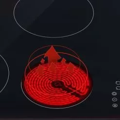 24-in 4 Elements Radiant Electric Cooktop Including Dual Zone Element - 24" - 24" -Appliance Shop 2f51c623 849a 4840 a19c 070bd3fad3e9