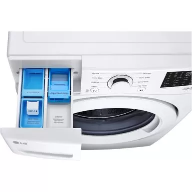 LG - 5.0 Cu. Ft. High-Efficiency Front Load Washer With 6Motion Technology - White 15 LG - 5.0 Cu. Ft. High-Efficiency Front Load Washer With 6Motion Technology - White - Image 13