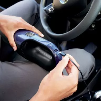 Shark - Cyclone PET Handheld Vacuum With HyperVelocity Suction, PetExtract Hair Tool - Navy Blue 8 Shark - Cyclone PET Handheld Vacuum With HyperVelocity Suction, PetExtract Hair Tool - Navy Blue - Image 6