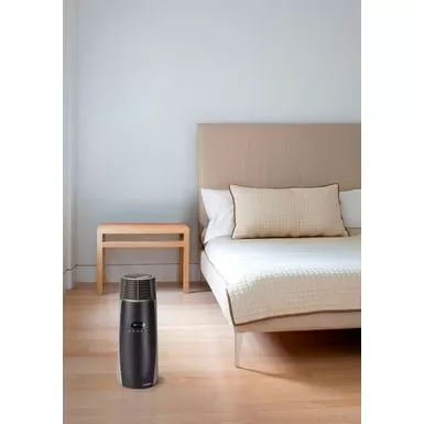 Lasko - 1500-Watt Full-Circle Warmth Ceramic Tower Space Heater With Remote Control - Black 5 Lasko - 1500-Watt Full-Circle Warmth Ceramic Tower Space Heater With Remote Control - Black - Image 3