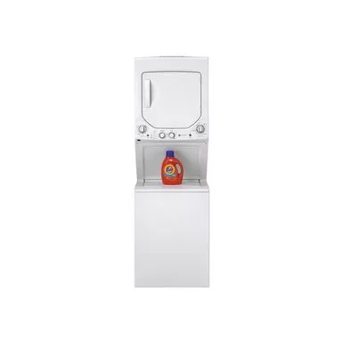 Ge Unitized Spacemaker 24" White Stack Washer With Gas Dryer 6 Ge Unitized Spacemaker 24" White Stack Washer With Gas Dryer - Image 4