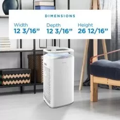 Danby - DAP290BAW 450 Sq. Ft. Air Purifier - White -Appliance Shop 30a96482 3833 51f5 8c95 420e3ba2fe1f