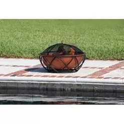 Fire Sense - Barzelonia Round Fire Pit - Copper Look 14 Fire Sense - Barzelonia Round Fire Pit - Copper Look -Appliance Shop 30bd8fa1 e8ce 5154 a2fc 604830748dcf