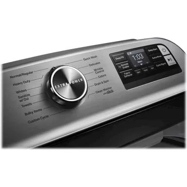 Maytag - 5.3 Cu. Ft. High Efficiency Smart Top Load Washer With Extra Power Button - White 12 Maytag - 5.3 Cu. Ft. High Efficiency Smart Top Load Washer With Extra Power Button - White - Image 10