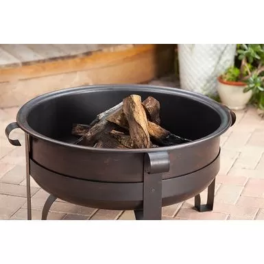 Fire Sense - Cornell Wood Burning Fire Pit - Bronze 4 Fire Sense - Cornell Wood Burning Fire Pit - Bronze - Image 2