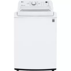 LG - 4.5 Cu. Ft. Smart Top Load Washer With Vibration Reduction And TurboDrum Technology - White