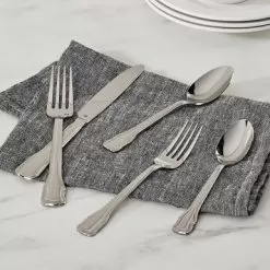 Cuisinart - Elite Valloire Collection 20-Piece Flatware Set - Silver 9 Cuisinart - Elite Valloire Collection 20-Piece Flatware Set - Silver -Appliance Shop 3177670c ed3d 55f1 9454 082c95939890