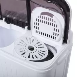 Compact Twin Tub Semi-automatic Washing Machine - Grey -Appliance Shop 317a078a 1102 482a b3a0 0afb9e80c357