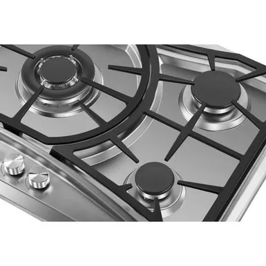 Built-in 36" Stainless Steel Gas Cooktop - 5 Sealed Burners Cook Tops - Stainless Steel 5 Built-in 36" Stainless Steel Gas Cooktop - 5 Sealed Burners Cook Tops - Stainless Steel - Image 3