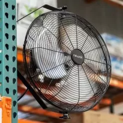 NewAir - 3000 CFM 18” High Velocity Wall Mounted Fan With Sealed Motor Housing And Ball Bearing Motor - Black 19 NewAir - 3000 CFM 18” High Velocity Wall Mounted Fan With Sealed Motor Housing And Ball Bearing Motor - Black -Appliance Shop 31a2962a ebd2 52a7 94e1 d407bebe128c