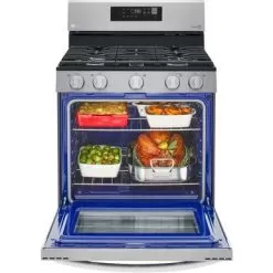 LG 5.8-Cu. Ft. Gas Smart Range With EasyClean, Stainless Steel -Appliance Shop 31fa734c 6269 4b7e 914a 11ed24241469