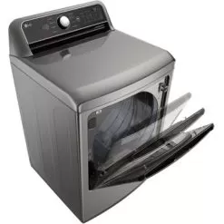 LG - 7.3 Cu. Ft. Smart Electric Dryer With EasyLoad Door - Graphite Steel 22 LG - 7.3 Cu. Ft. Smart Electric Dryer With EasyLoad Door - Graphite Steel -Appliance Shop 3221d745 8a1e 5e1e a19b a01a1af1c40e