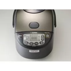 Zojirushi - 10 Cup Umami Micom Rice Cooker & Warmer - Metallic Black -Appliance Shop 3246da3e 3791 5513 9c64 7ab1a19a45e8