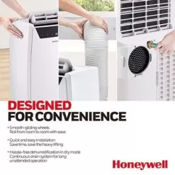 Honeywell - Classic 700 Sq. Ft. Portable Air Conditioner With Dehumidifier - White 17 Honeywell - Classic 700 Sq. Ft. Portable Air Conditioner With Dehumidifier - White -Appliance Shop 328acf64 8d26 524b a81e cab98c713066