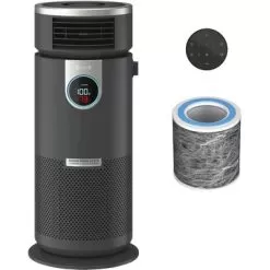 Shark - 3-in-1 Air Purifier, Heater & Fan With NanoSeal HEPA, Cleansense IQ, Odor Lock, For 500 Sq. Ft - Grey -Appliance Shop 3301563a 36c4 52e7 9d27 f51d142ef6a3